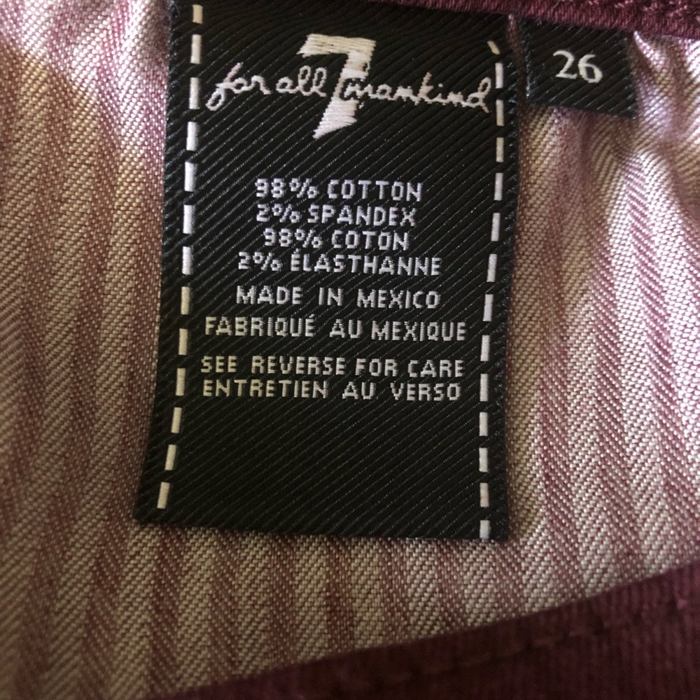 NWT FOR ALL 7MAKING THE ANKLE SKINNY JEANS - Picture 8 of 8